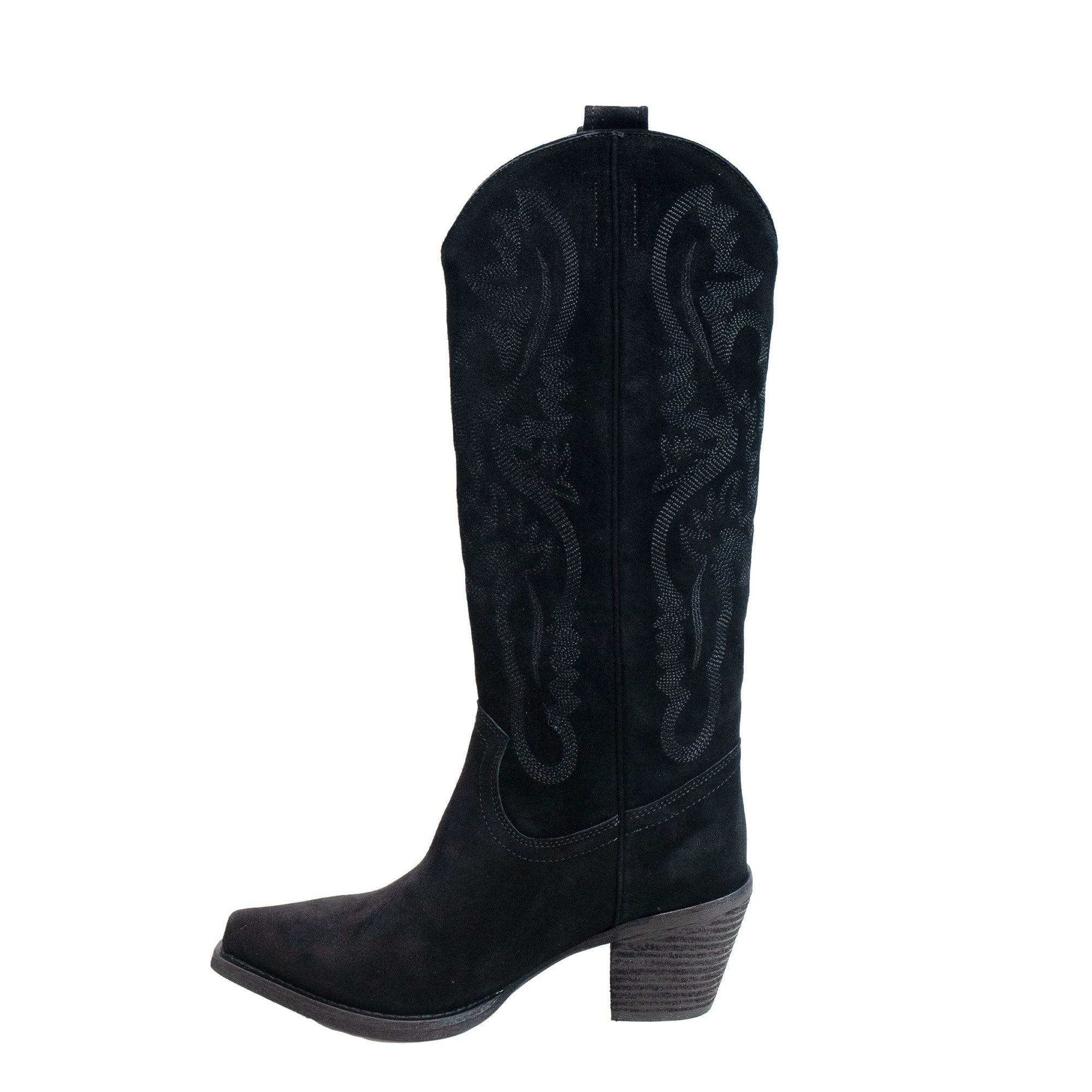 Jeffrey Campbell RANCHER-K 52236-L10 Black Oiled Suede
