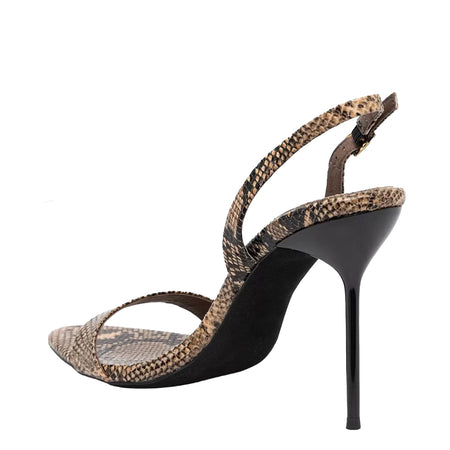 Jeffrey Campbell Go-Getter JC-1481-1-24 Beige Black Python