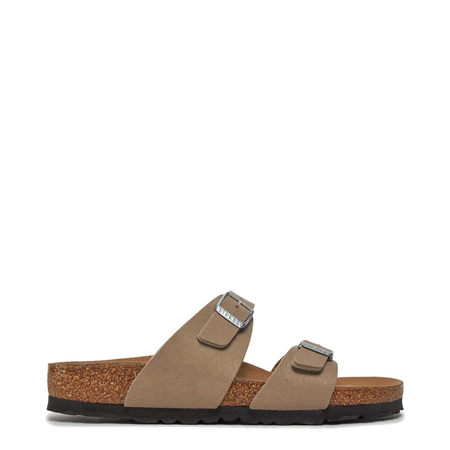 BIRKENSTOCK Soft Birki 1026700 Vegan Gray Taupe
