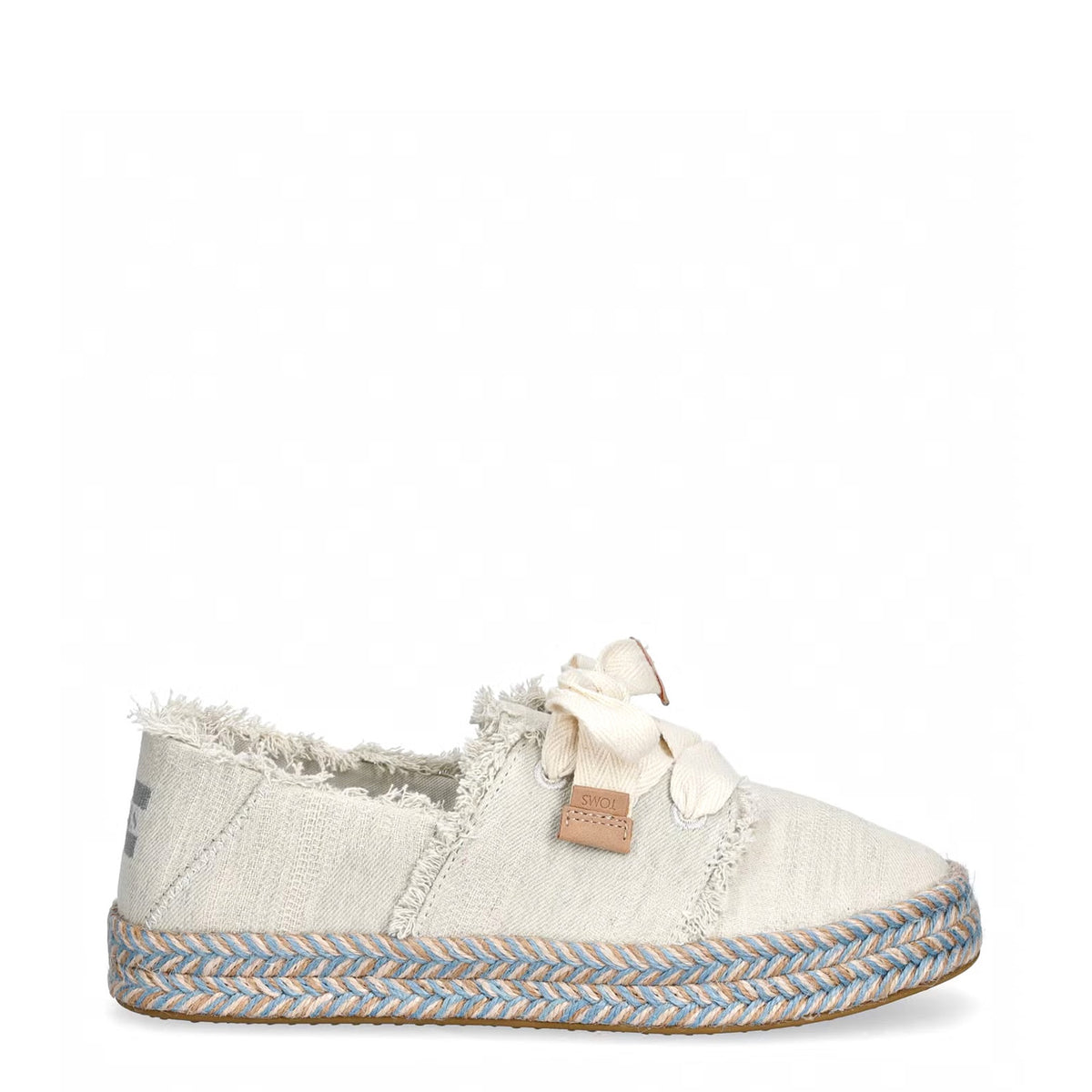 TOMS 10021851 CAROLINA LACE-UP BEŻOWY
