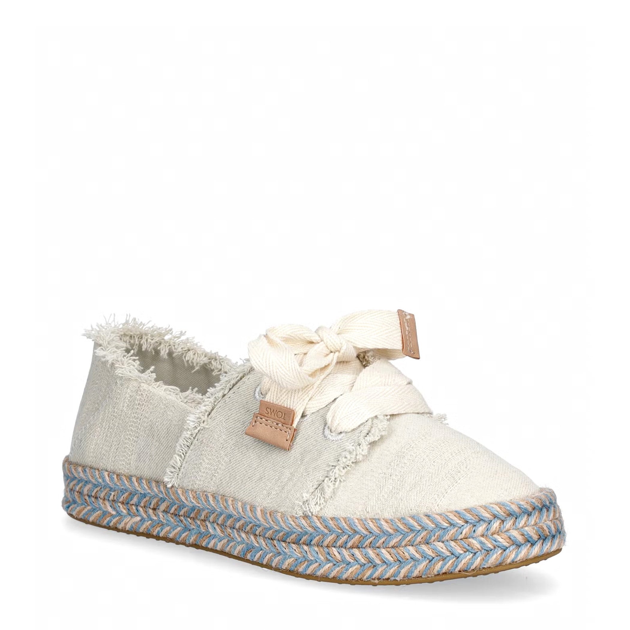 TOMS 10021851 CAROLINA LACE-UP BEŻOWY