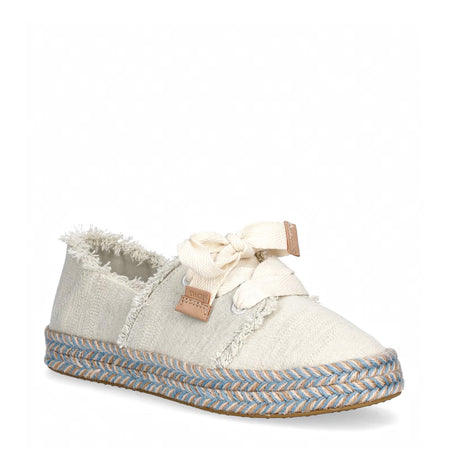 TOMS 10021851 CAROLINA LACE-UP BEŻOWY