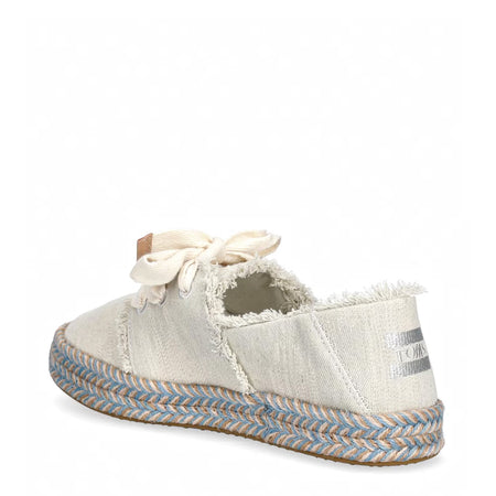 TOMS 10021851 CAROLINA LACE-UP BEŻOWY