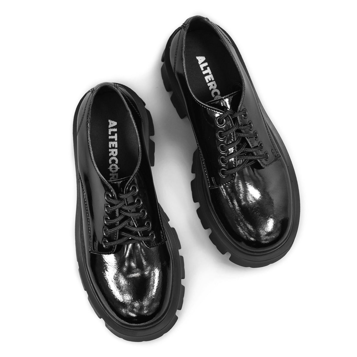 Altercore Deidra Vegan Black Patent