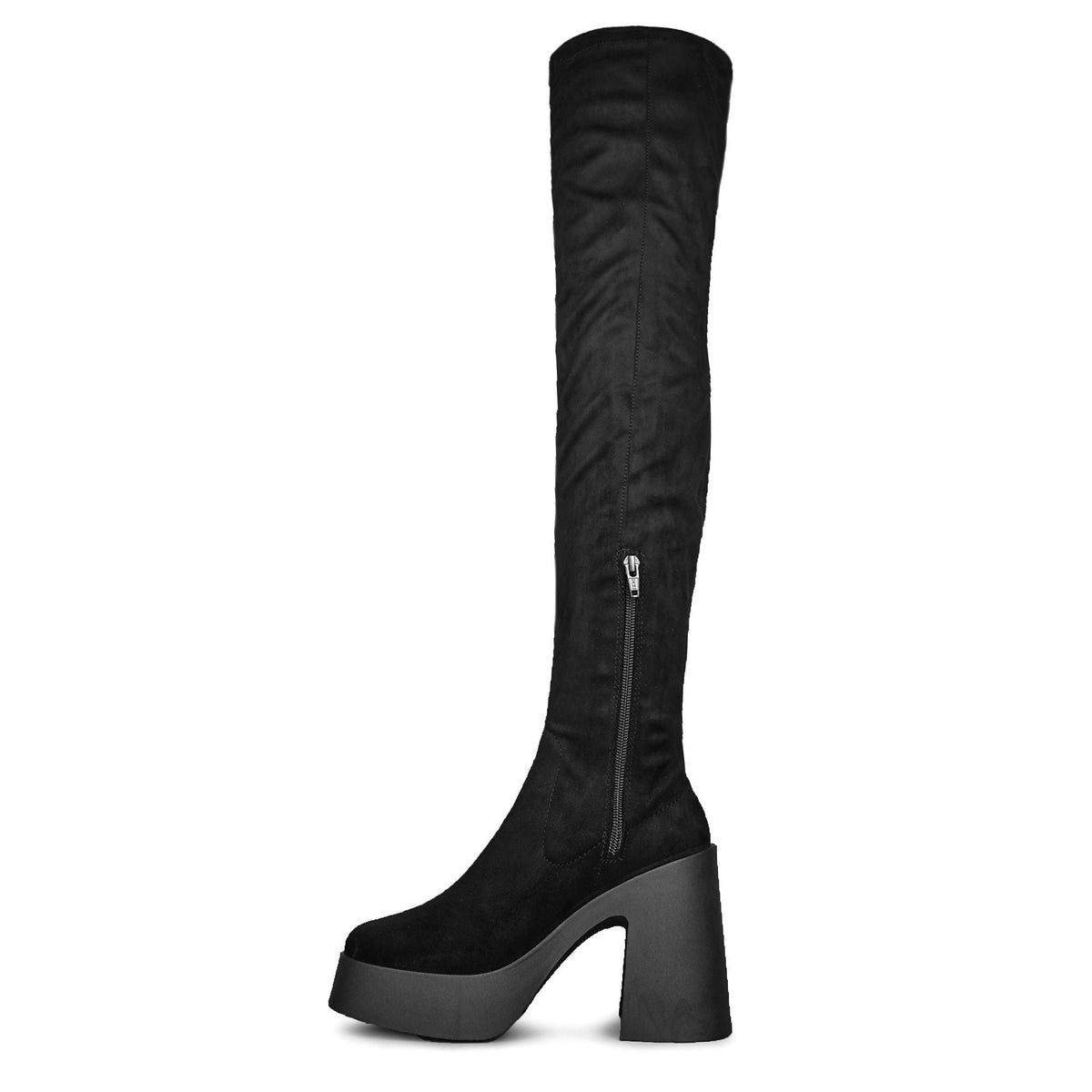 Altercore Daphne Faux Suede Black