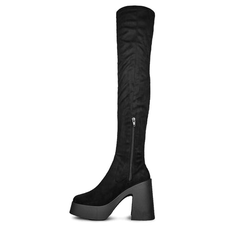 Altercore Daphne Faux Suede Black
