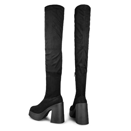 Altercore Daphne Faux Suede Black