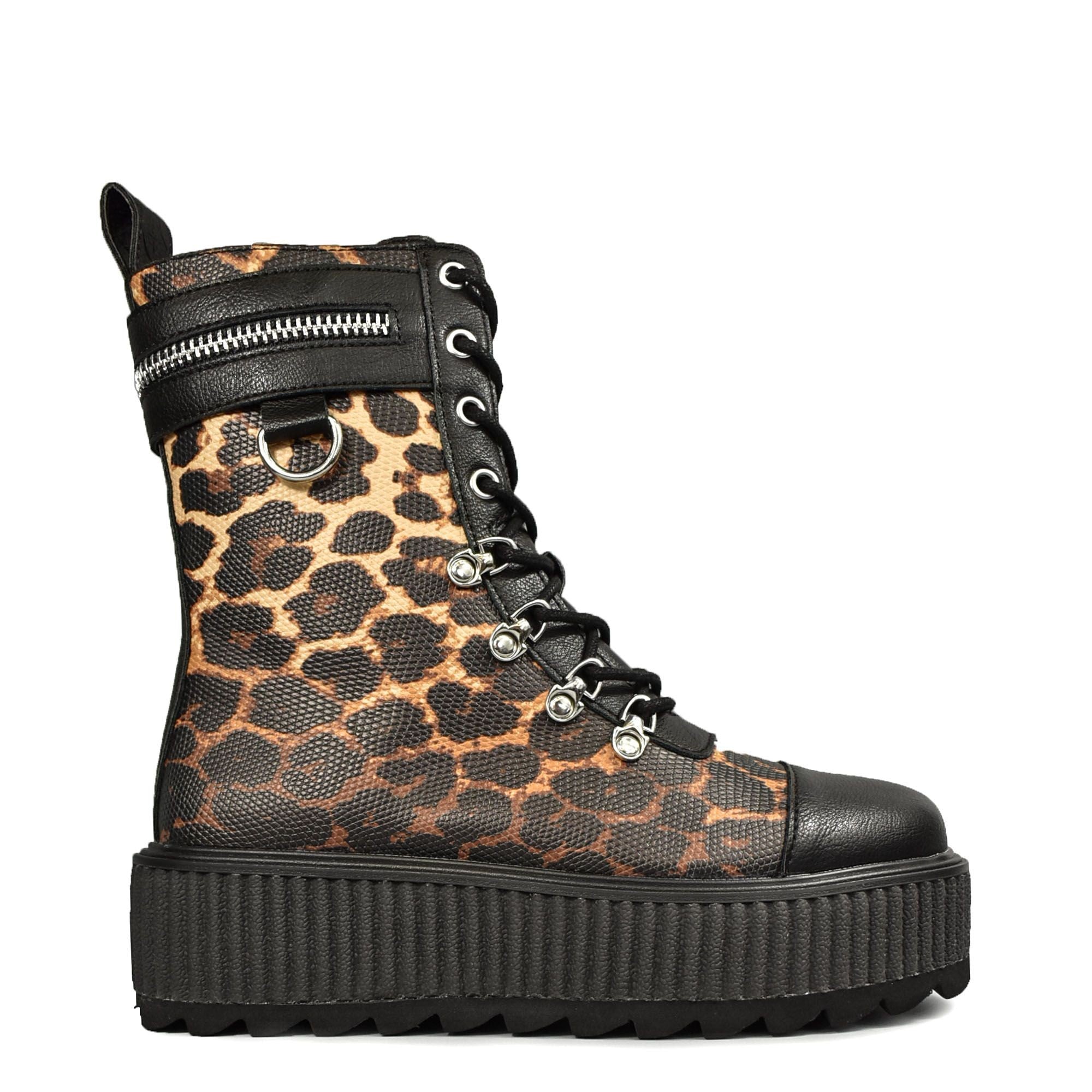 KILLSTAR Radiclaw Boots Leopard