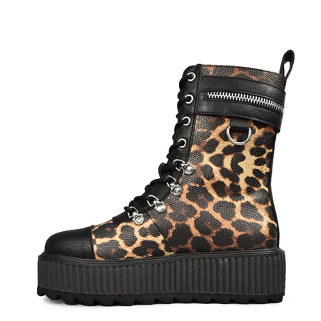 KILLSTAR Radiclaw Boots Leopard