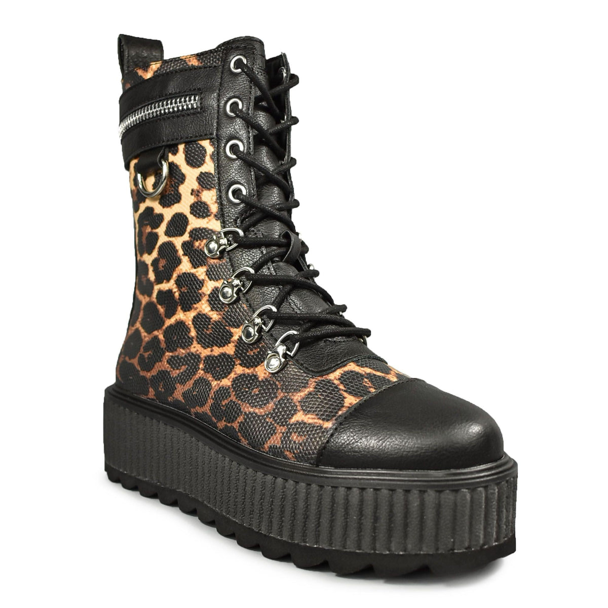 KILLSTAR Radiclaw Boots Leopard