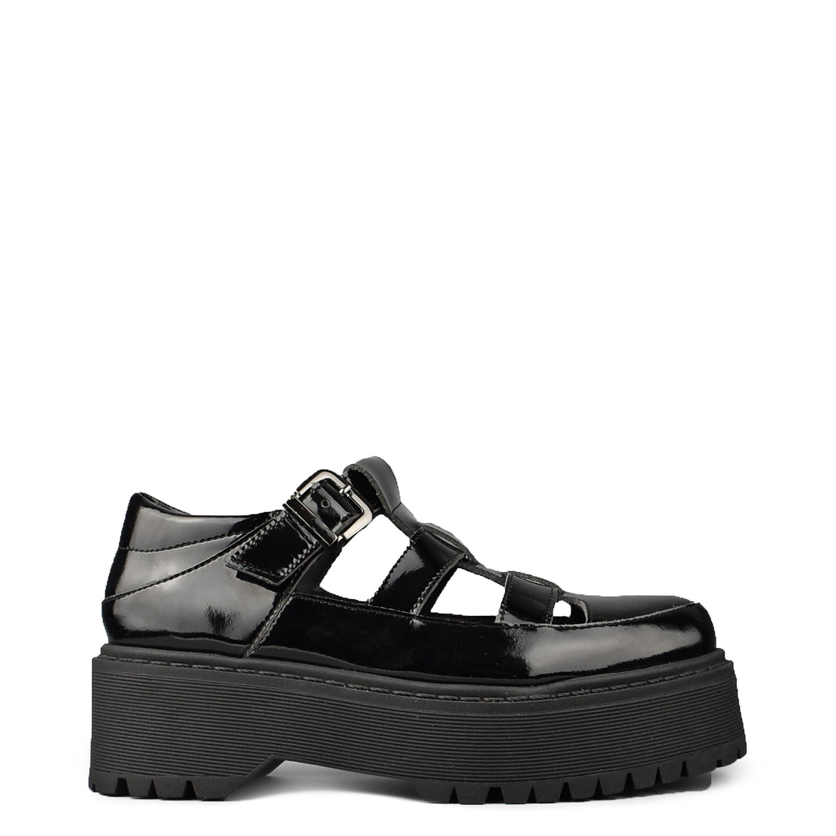 Altercore Silvia Vegan Black Patent