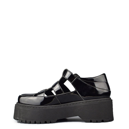 Altercore Silvia Vegan Black Patent