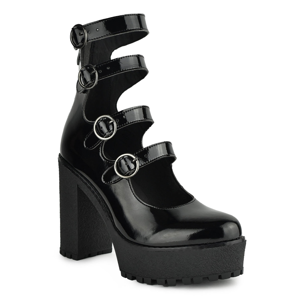 Altercore Rossie Vegan Black Patent