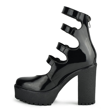 Altercore Rossie Vegan Black Patent