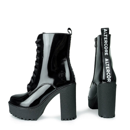 Altercore Ivy Vegan Black Patent