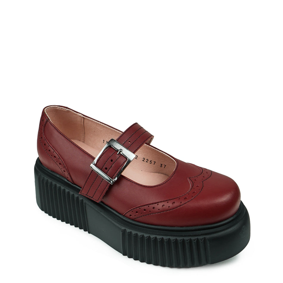Altercore Anabelle Vegan Burgundy