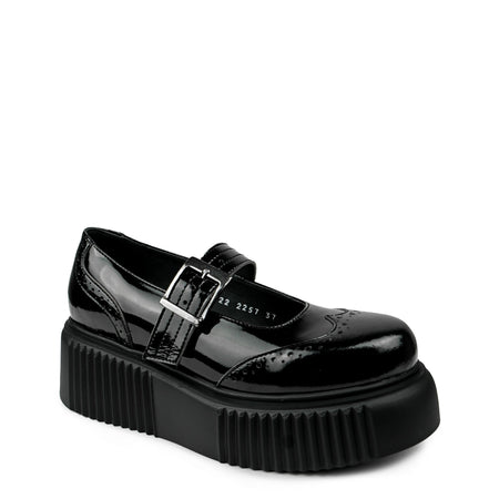 Altercore Anabelle Vegan Black Patent