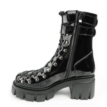 Altercore Chloe II Vegan Black Patent