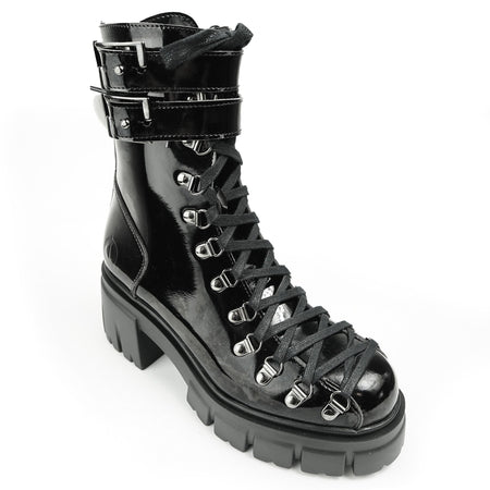 Altercore Chloe II Vegan Black Patent