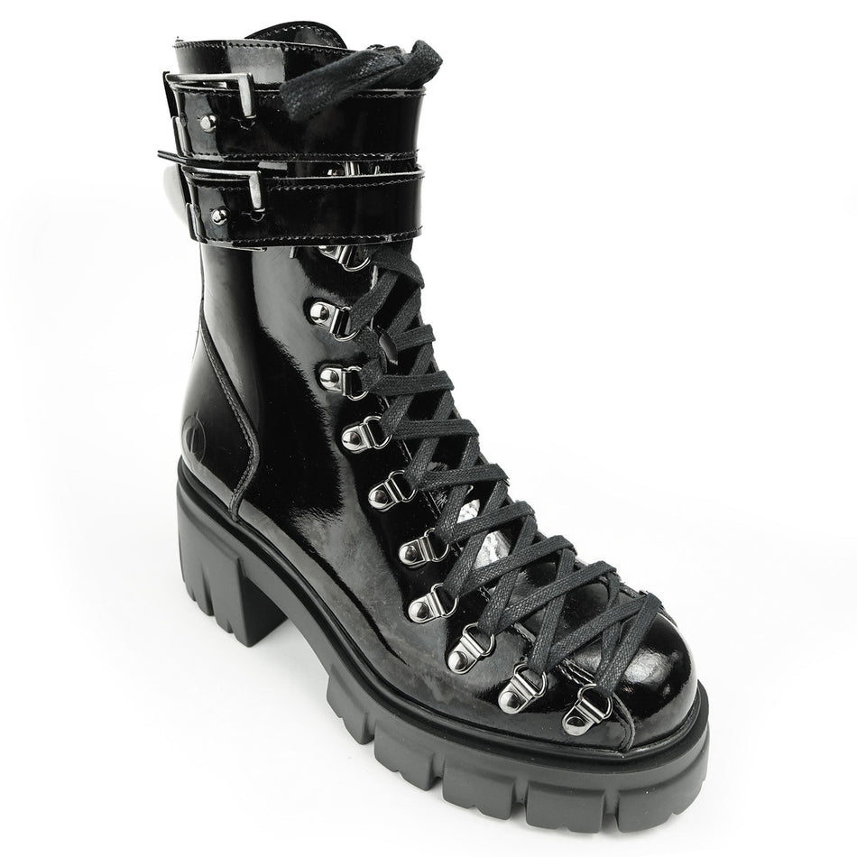 Altercore Chloe II Vegan Black Patent