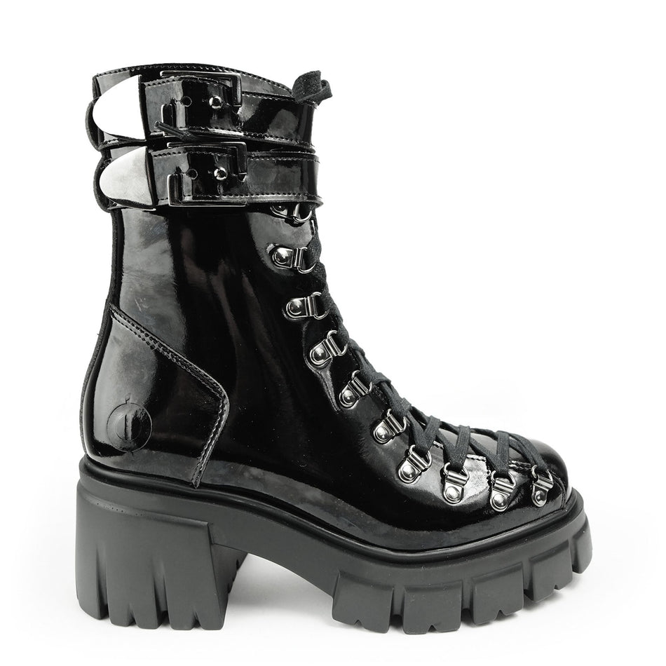Altercore Chloe II Vegan Black Patent