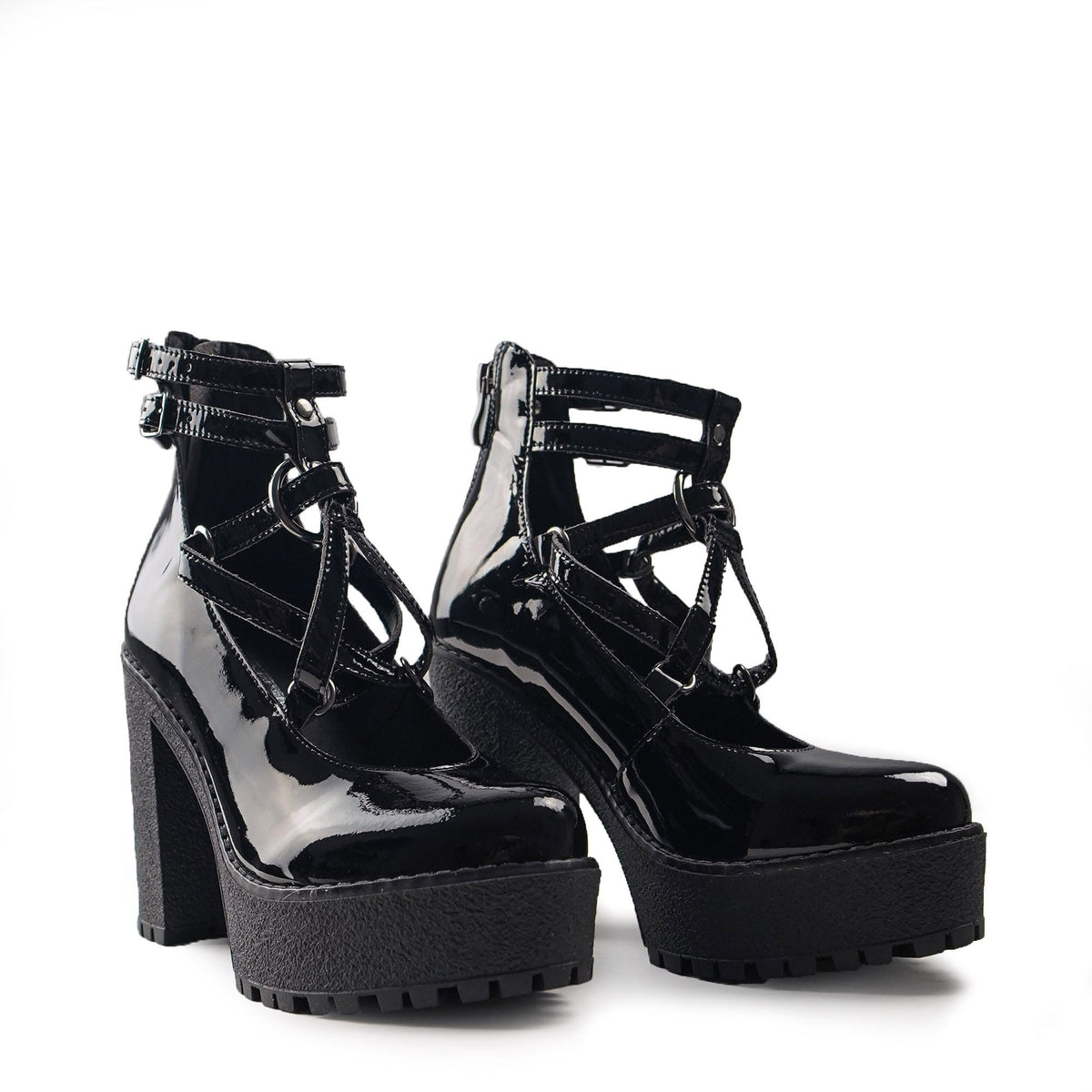 Altercore Topaz Vegan Black Patent