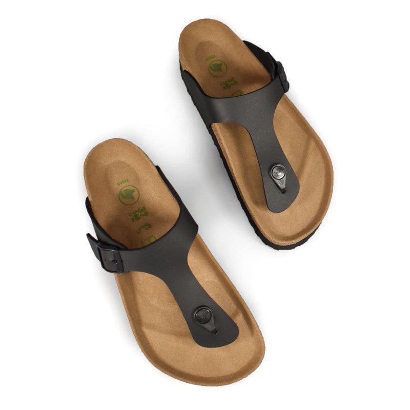 Birkenstock Gizeh Grooved BF 1018546 Vegan Black
