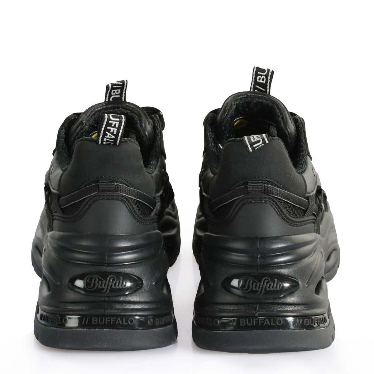 Buffalo 1630747 TRIPLET HOLLOW Vegan Nappa/Mesh Black