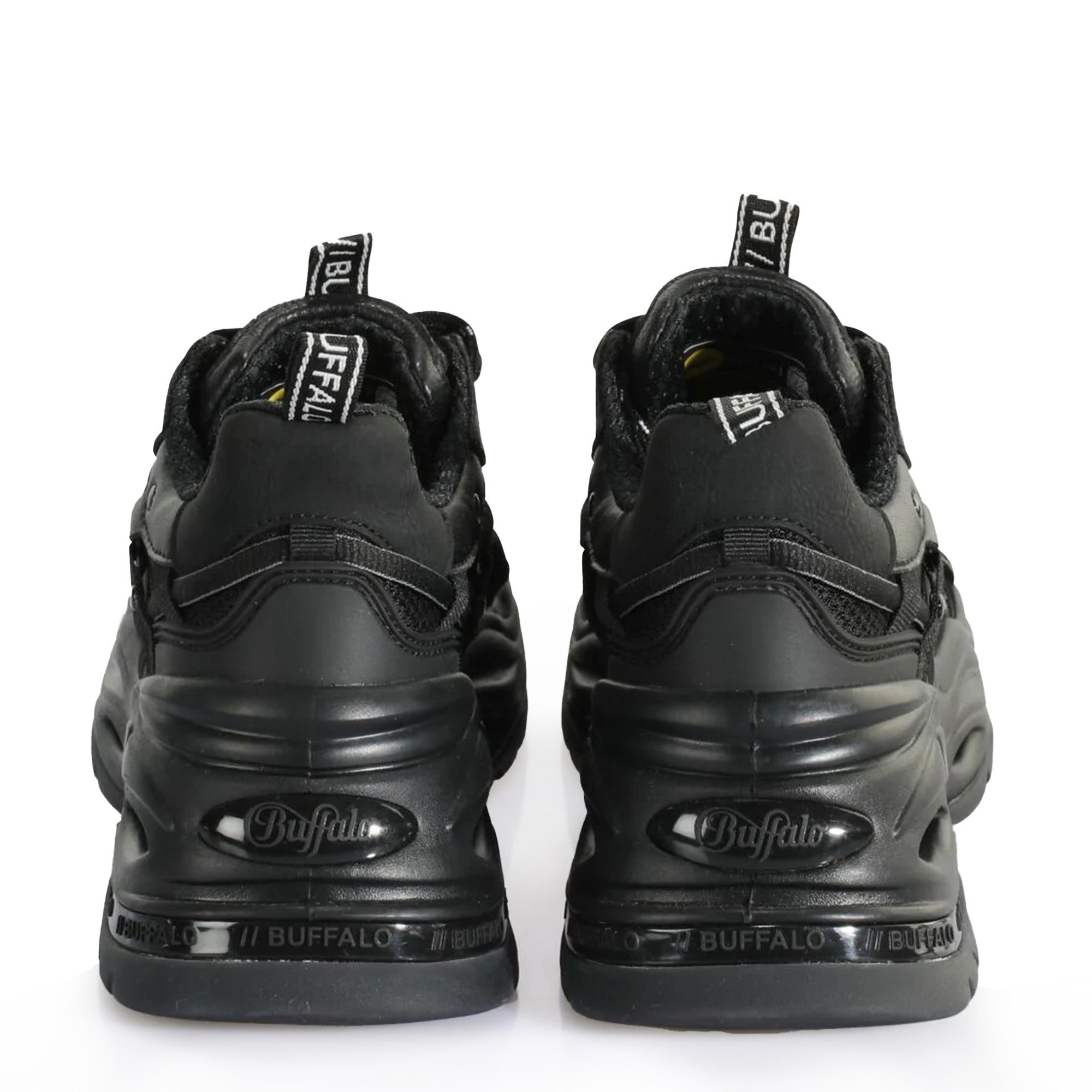 Buffalo 1630747 TRIPLET HOLLOW Vegan Nappa/Mesh Black