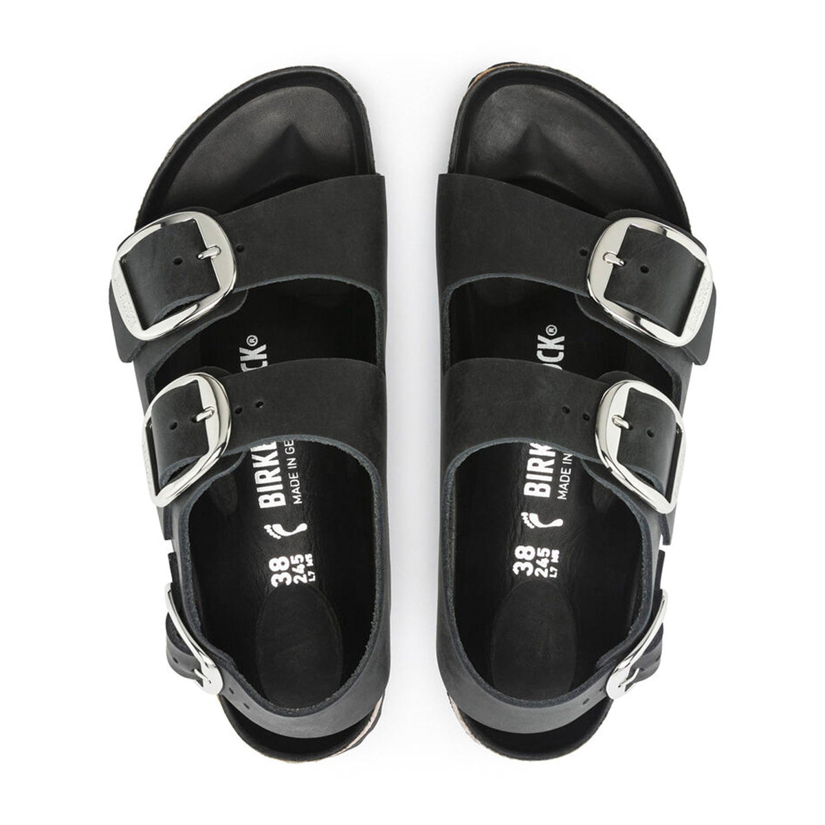 Birkenstock Milano Big Buckle LEOI HEX 1024943 Black