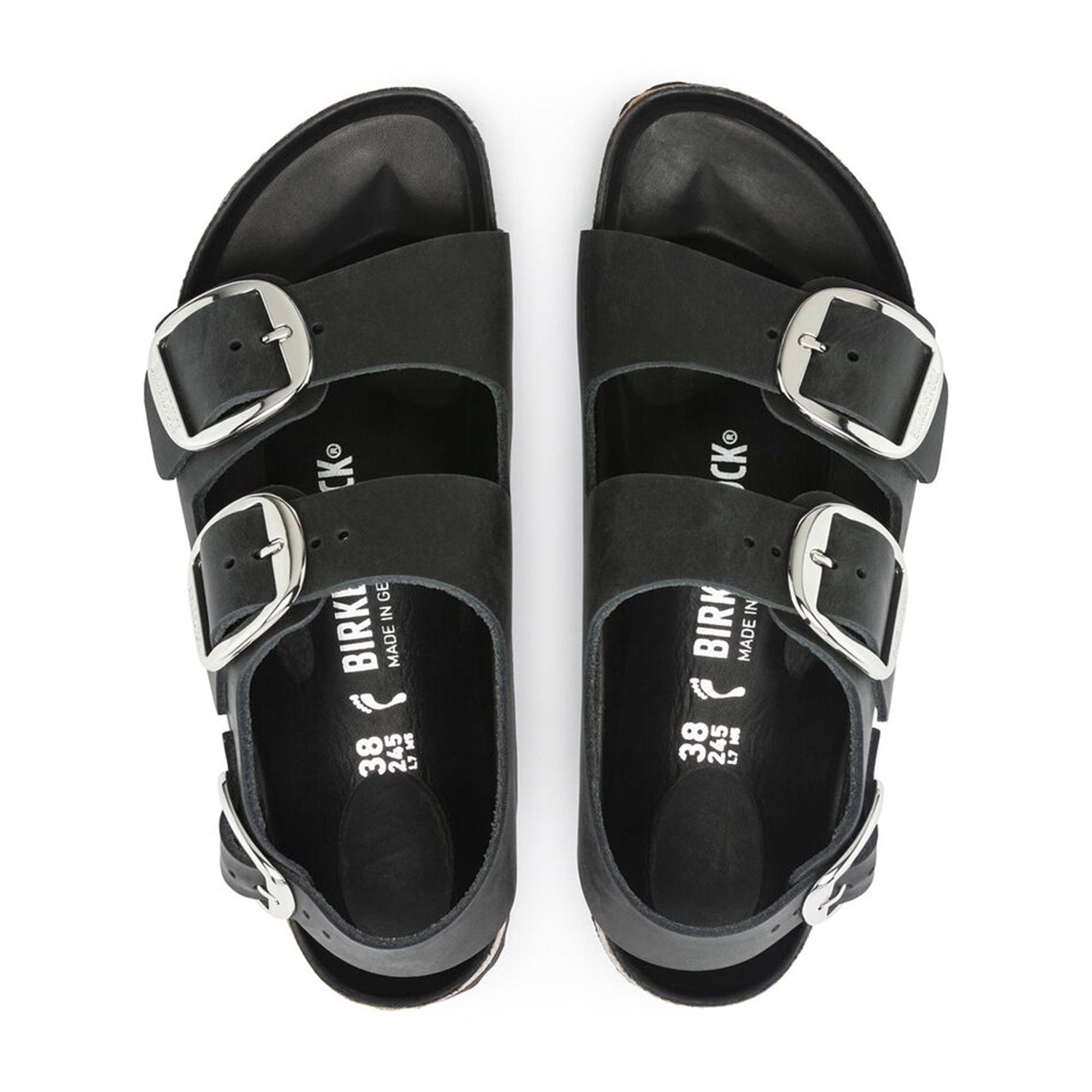 Birkenstock Milano Big Buckle LEOI HEX 1024943 Black