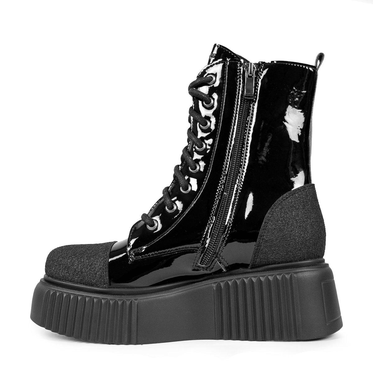 Altercore Dalia Vegan Black Patent