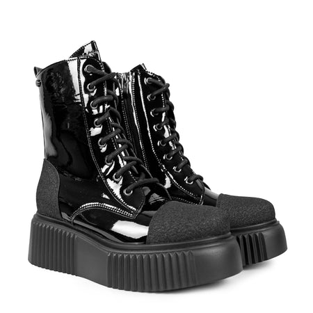 Altercore Dalia Vegan Black Patent
