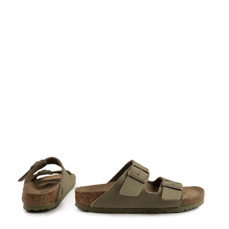 Birkenstock Arizona 1023958 Vegan TEX Canvas Faded Khaki