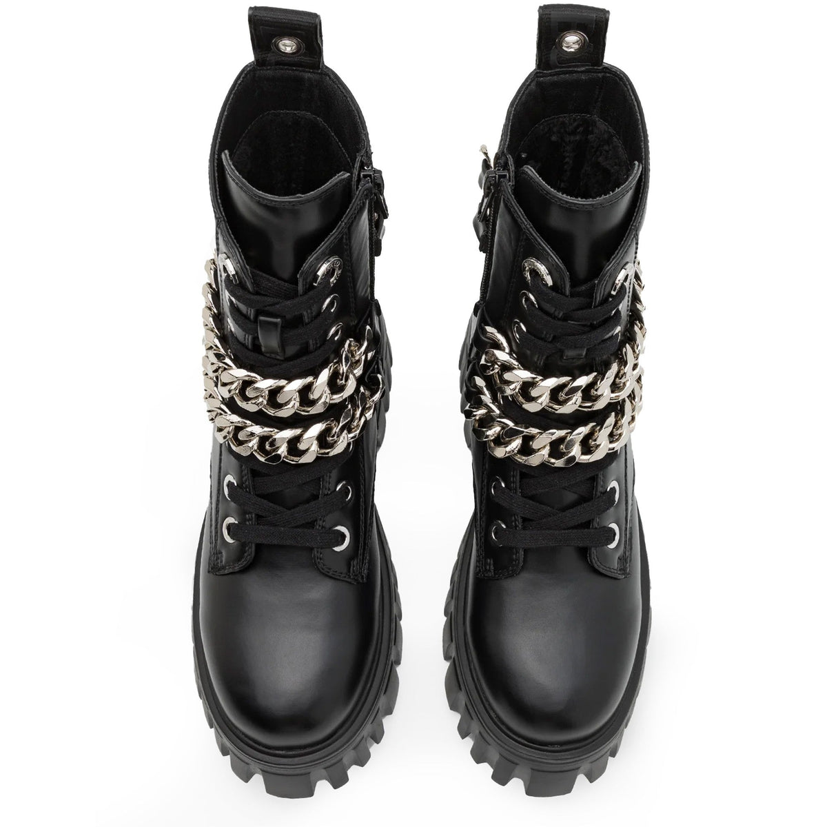 Buffalo 1622367 LION LACE UP T-CHAIN Vegan Black