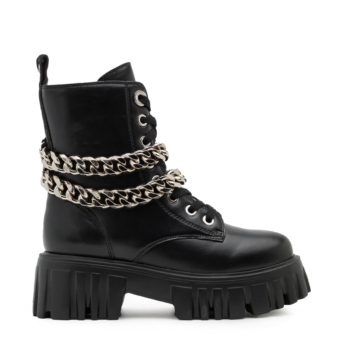 Buffalo 1622367 LION LACE UP T-CHAIN Vegan Black