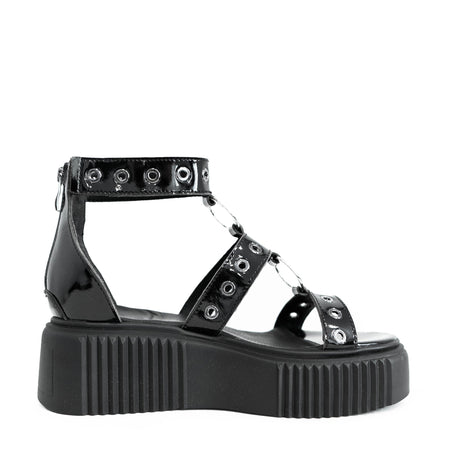 ALTERCORE PIPER VEGAN BLACK PATENT