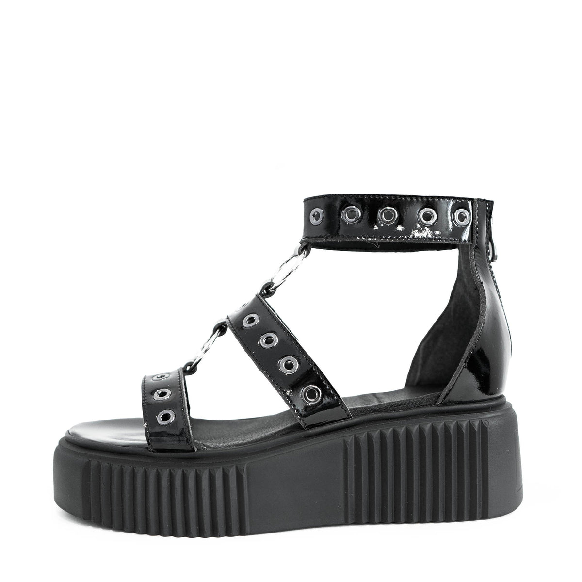 ALTERCORE PIPER VEGAN BLACK PATENT