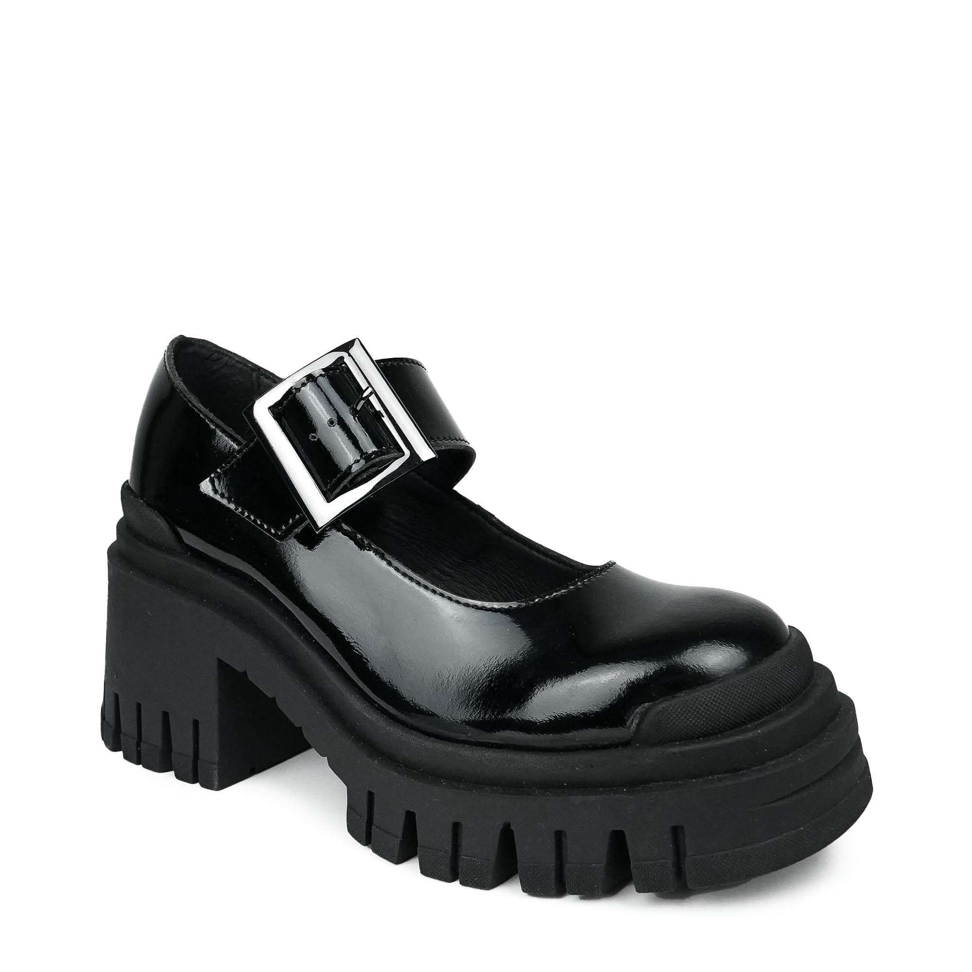 ALTERCORE GALIA VEGAN BLACK PATENT