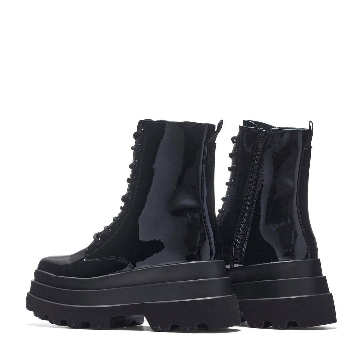 KOI FOOTWEAR SWD-03 BLACK PATENT