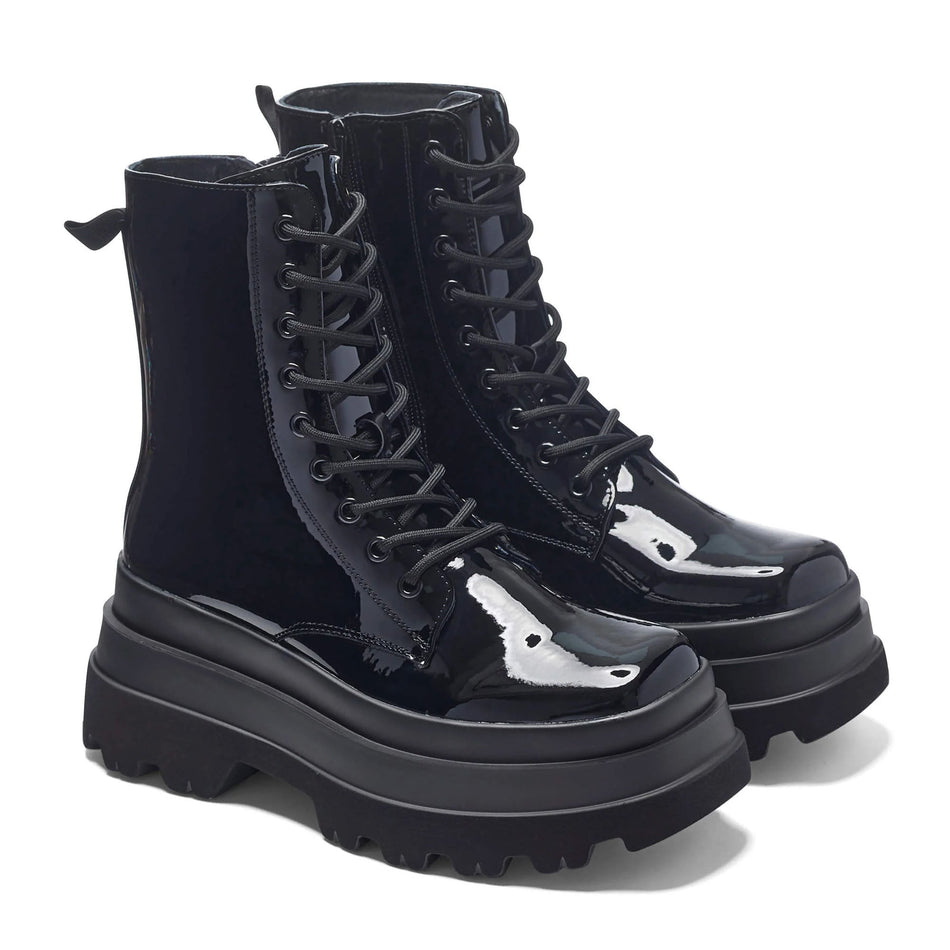 KOI FOOTWEAR SWD-03 BLACK PATENT