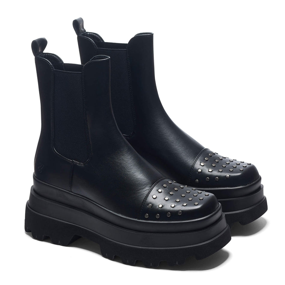 KOI FOOTWEAR SILENCE SUDDED BLACK