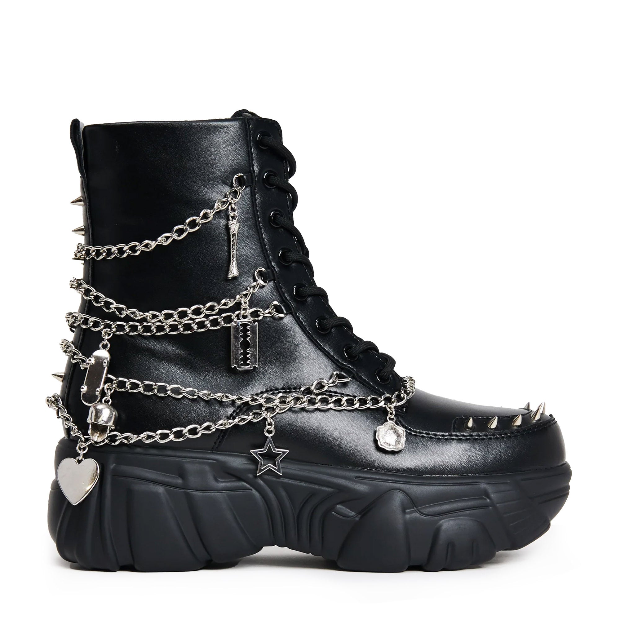 KOI FOOTWEAR BONED CATCH BLACK