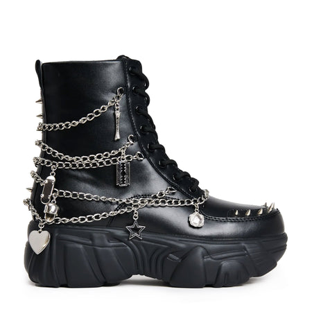 KOI FOOTWEAR BONED CATCH BLACK