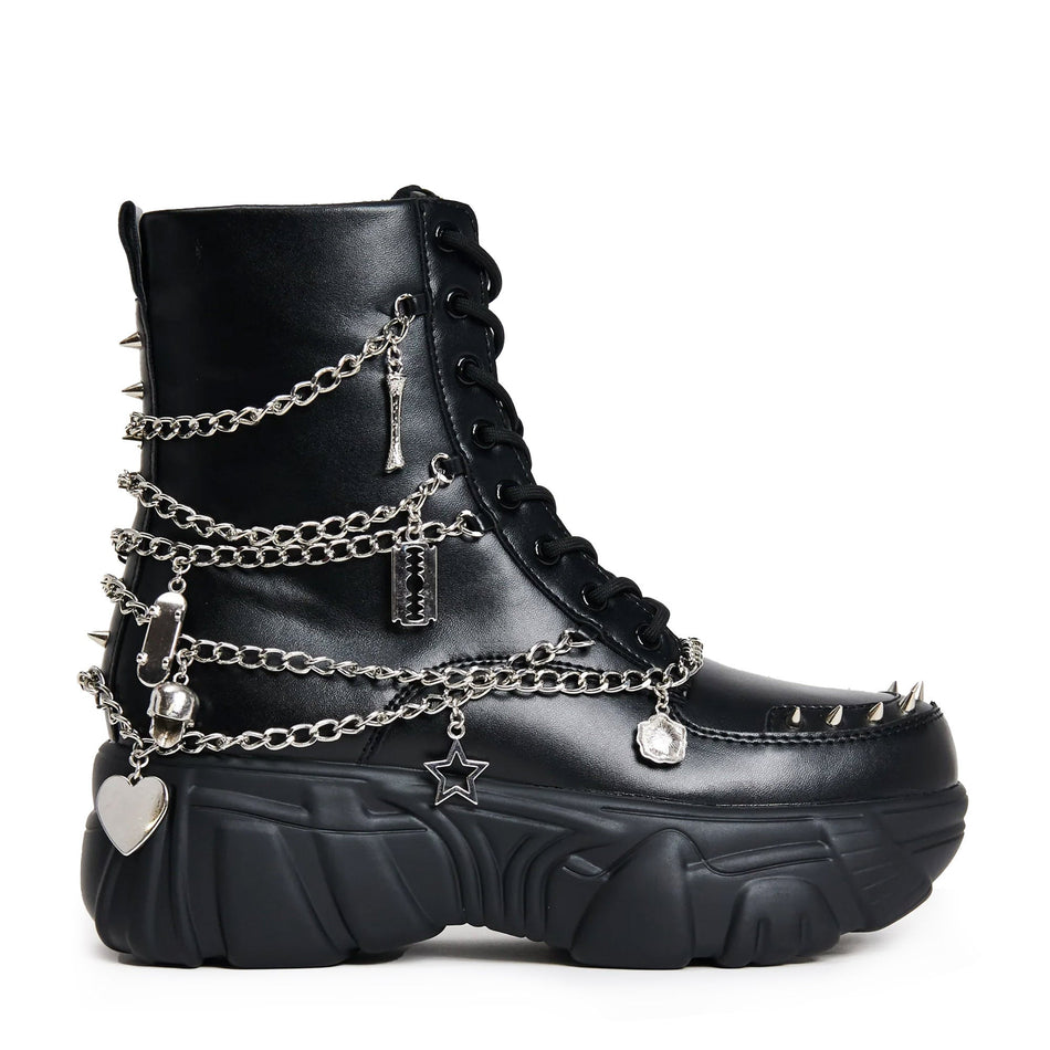 KOI FOOTWEAR BONED CATCH BLACK