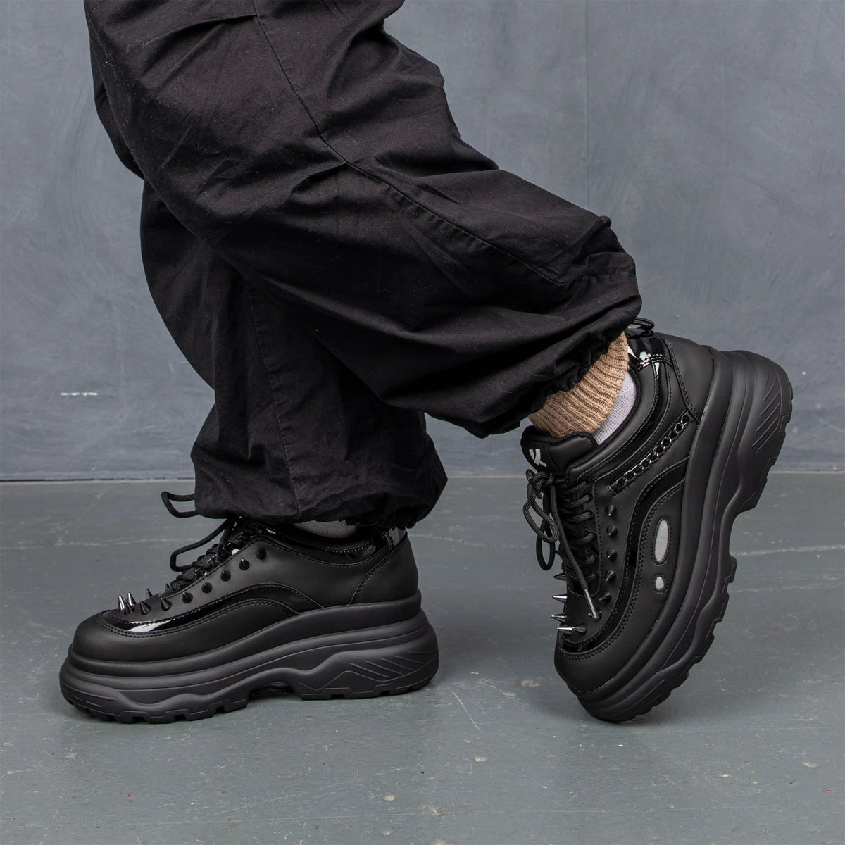 Koi Footwear Bane Of Exile Trainer Black