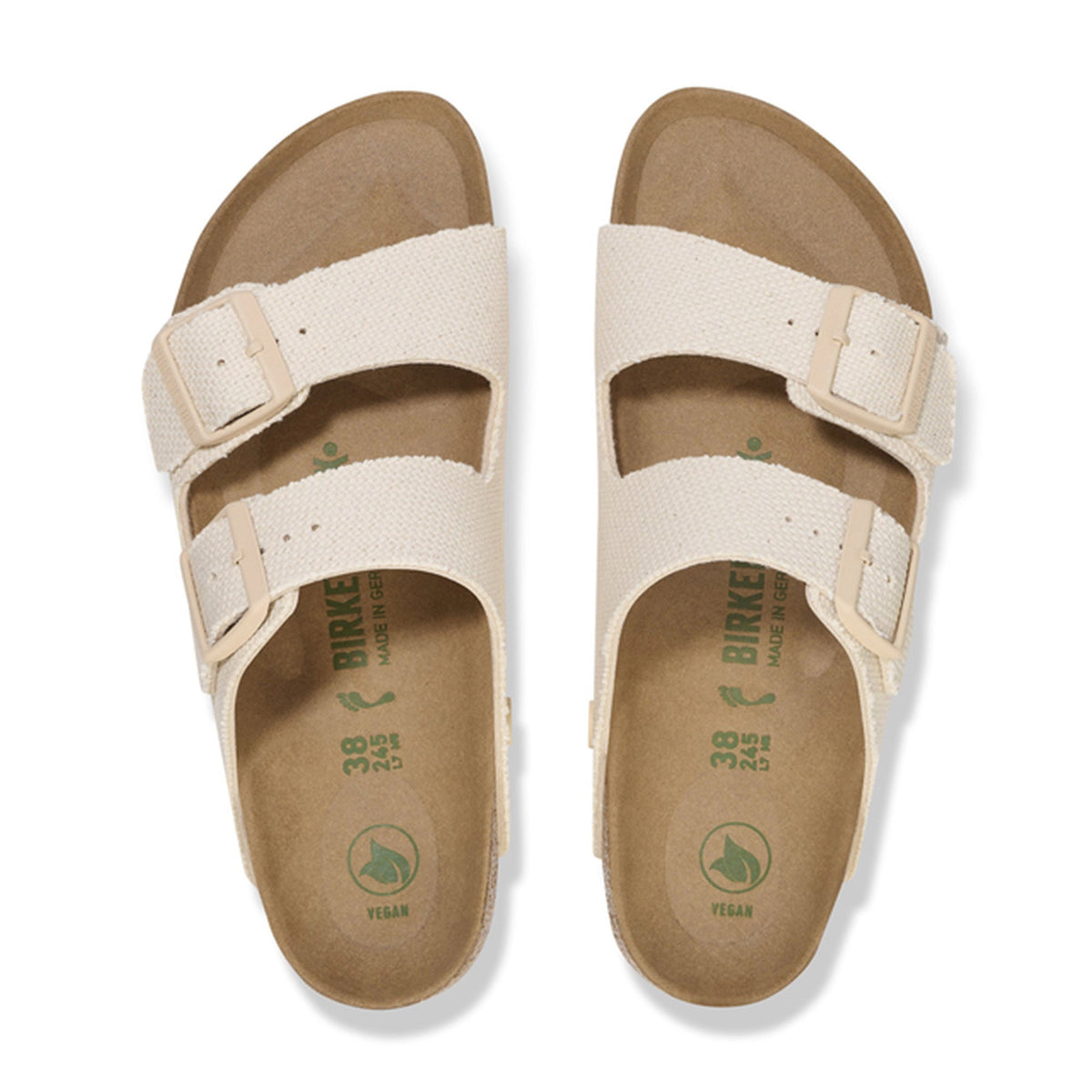 BIRKENSTOCK 1026677 VEGAN EGG SHELL