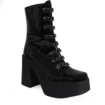 ALTERCORE ADELE VEGAN BLACK PATENT