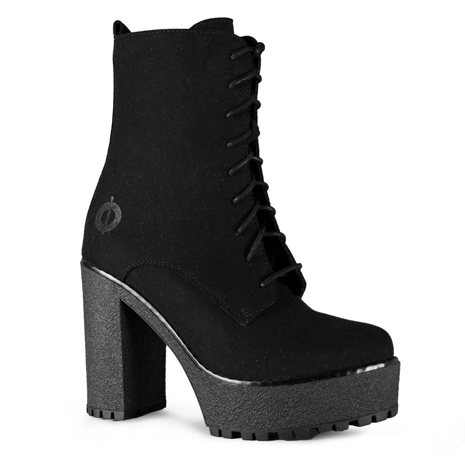 ALTERCORE IVY VEGAN BLACK SUEDE