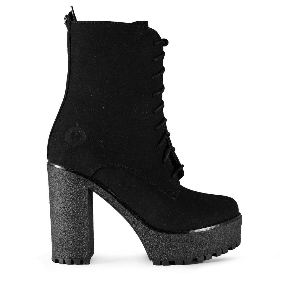ALTERCORE IVY VEGAN BLACK SUEDE